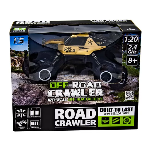 Автомобиль Off-Road Crawler На Р/У – Car Vs Wild (Золотой)