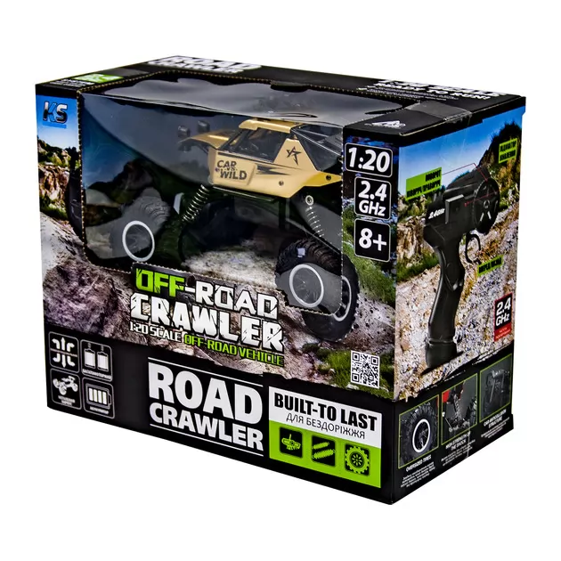 Автомобиль Off-Road Crawler На Р/У – Car Vs Wild (Золотой)