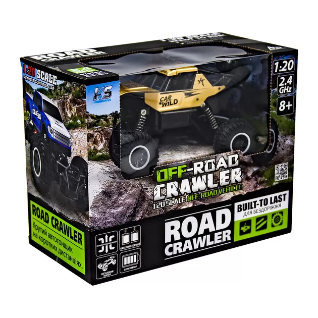 Автомобиль Off-Road Crawler На Р/У – Car Vs Wild (Золотой)