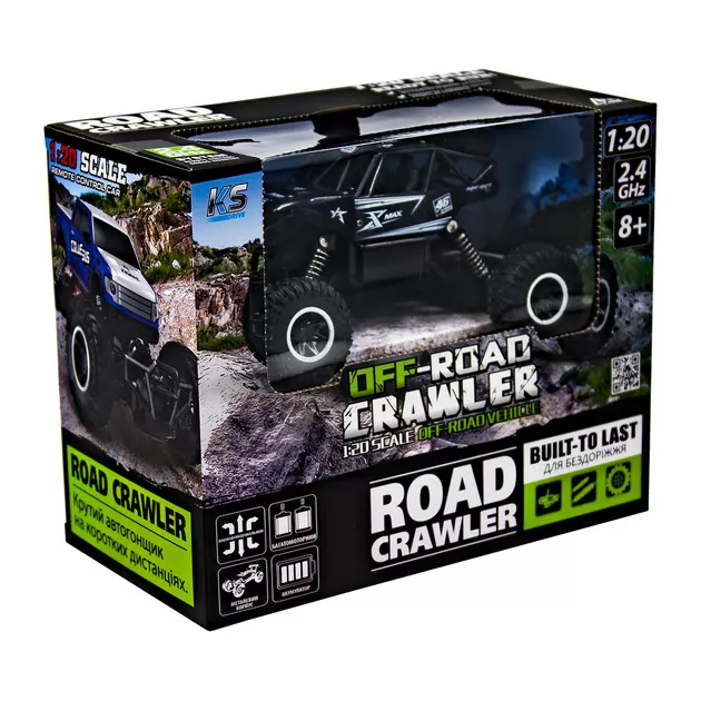 Автомобиль Off-Road Crawler На Р/У – Rock Sport (Черный)