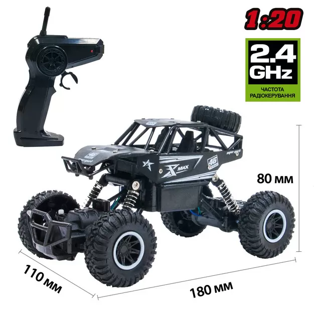 Автомобиль Off-Road Crawler На Р/У – Rock Sport (Черный)