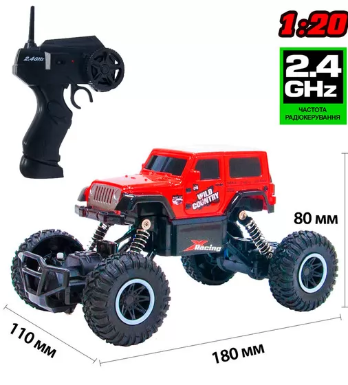 Автомобиль Off-Road Crawler На Р/У – Wild Country (Красный) - SL-106AR_6.jpg - № 6