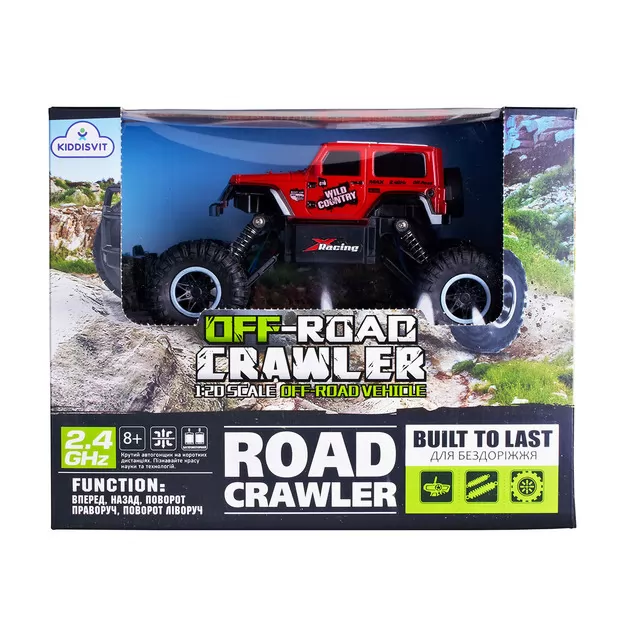 Автомобиль Off-Road Crawler На Р/У – Wild Country (Красный)