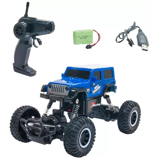 Автомобиль Off-Road Crawler На Р/У – Wild Country (Синий) - SL-106AB_8.jpg - № 8