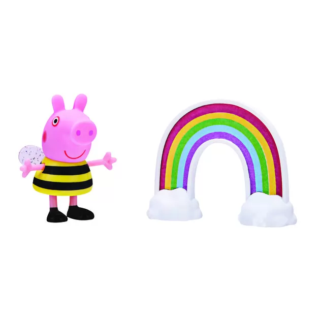 Фигурка Peppa - Пеппа С Радугой