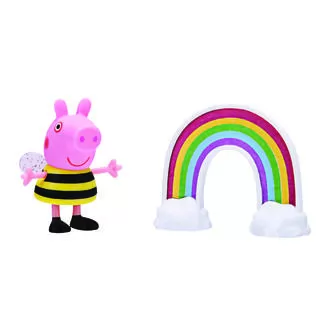 Фигурка Peppa - Пеппа С Радугой