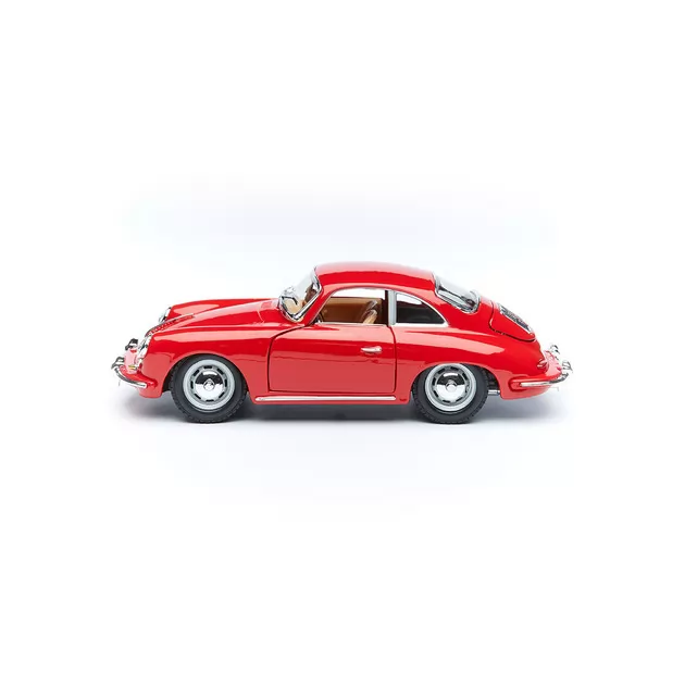 Автомодель - Porsche 356B (1961) (ассорти слоновая кость, красный, 1:24)