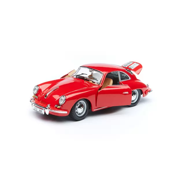 Автомодель - Porsche 356B (1961) (ассорти слоновая кость, красный, 1:24)