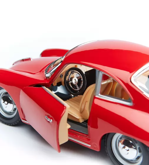 Автомодель - Porsche 356B (1961) (ассорти слоновая кость, красный, 1:24) - 18-22079_6.jpg - № 6