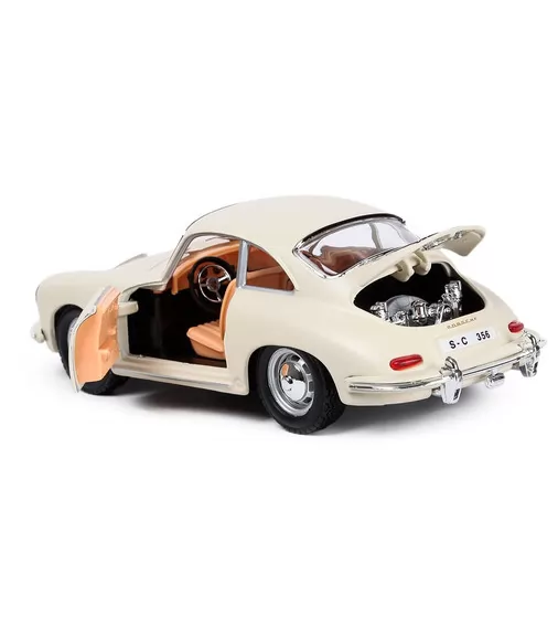 Автомодель - Porsche 356B (1961) (ассорти слоновая кость, красный, 1:24) - 18-22079_9.jpg - № 9