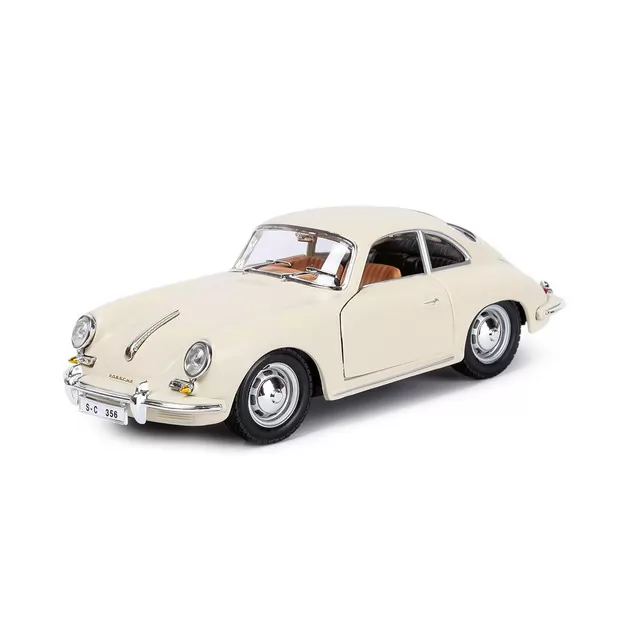 Автомодель - Porsche 356B (1961) (ассорти слоновая кость, красный, 1:24)