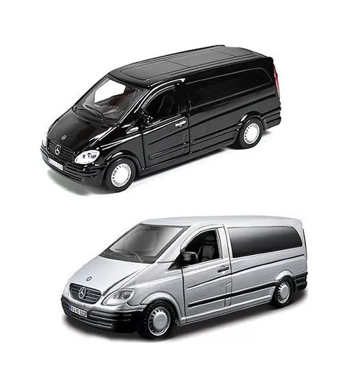 Автомодель - Mercedes-Benz Vito (ассорти серебристый, черный1:32) - 18-43028_1.jpg - № 1