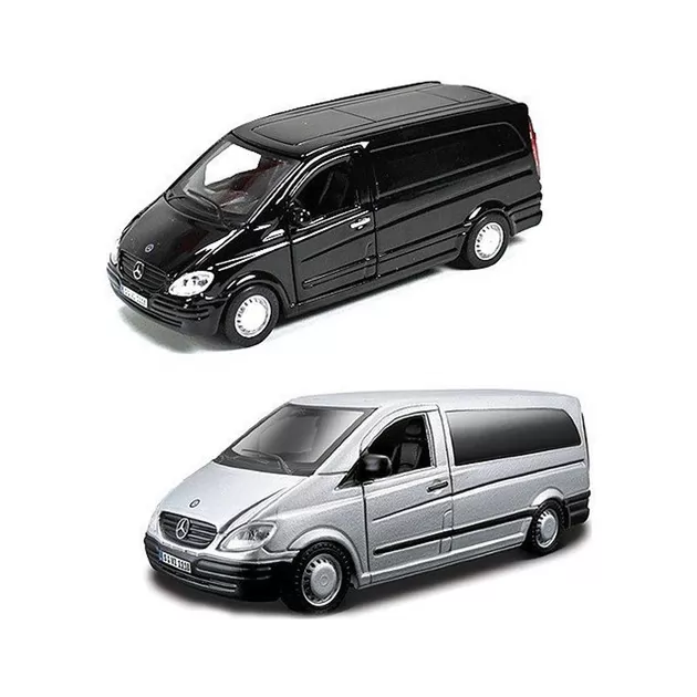 Автомодель - Mercedes-Benz Vito (ассорти серебристый, черный1:32)
