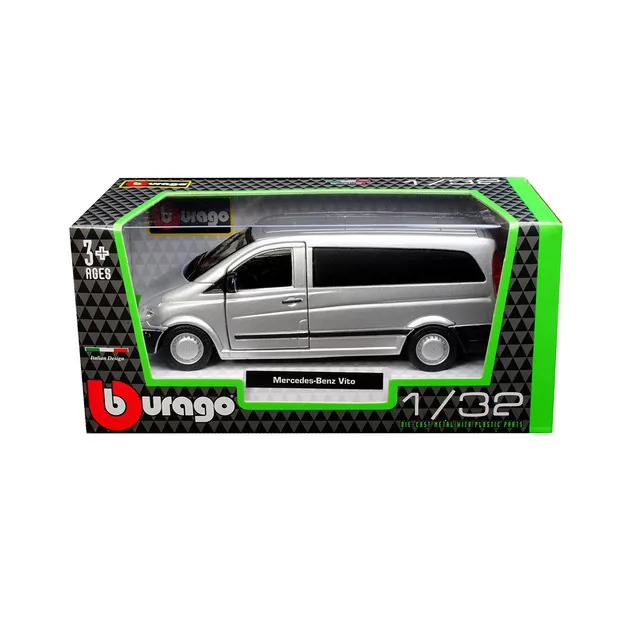 Автомодель - Mercedes-Benz Vito (ассорти серебристый, черный1:32)