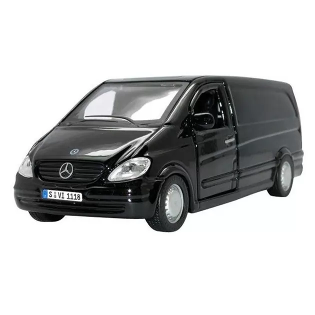 Автомодель - Mercedes-Benz Vito (ассорти серебристый, черный1:32)