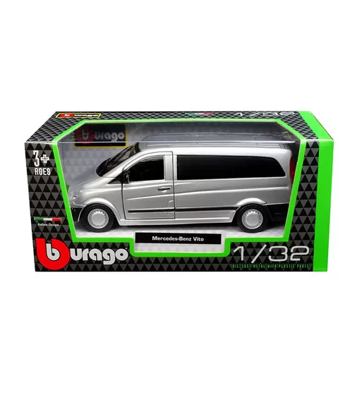 Автомодель - Mercedes-Benz Vito (ассорти серебристый, черный1:32) - 18-43028_7.jpg - № 7