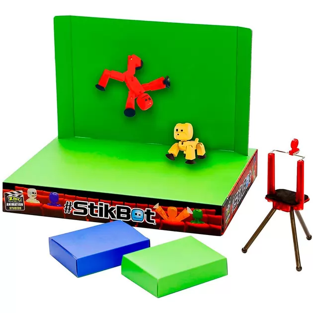 Игровой Набор Для Анимационного Творчества Stikbot S2 Pets – Студия Z-Screen