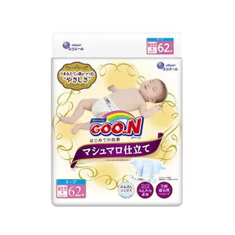 Подгузники Goo.N Super Premium Marshmallow (Ss, До 5 Кг)