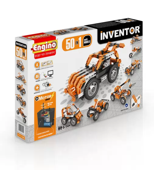 Конструктор Inventor Motorized 50 В 1  С Электродвигателем - 5030_1.jpg - № 1