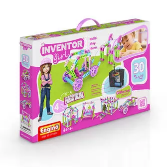 Конструктор серии INVENTOR PRINCESS MOTORIZED 30 в 1 с электродвигателем