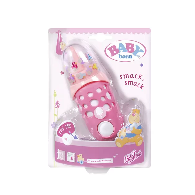 Интерактивная Бутылочка Для Куклы Baby Born -  Забавное Кормление