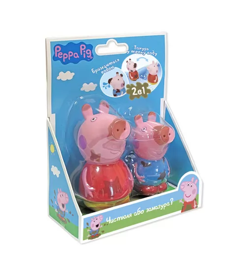Набор игрушек-брызгунчиков PEPPA - ЧИСТЮЛЯ ИЛИ ГРЯЗНУЛЯ - 30219_2.jpg - № 2