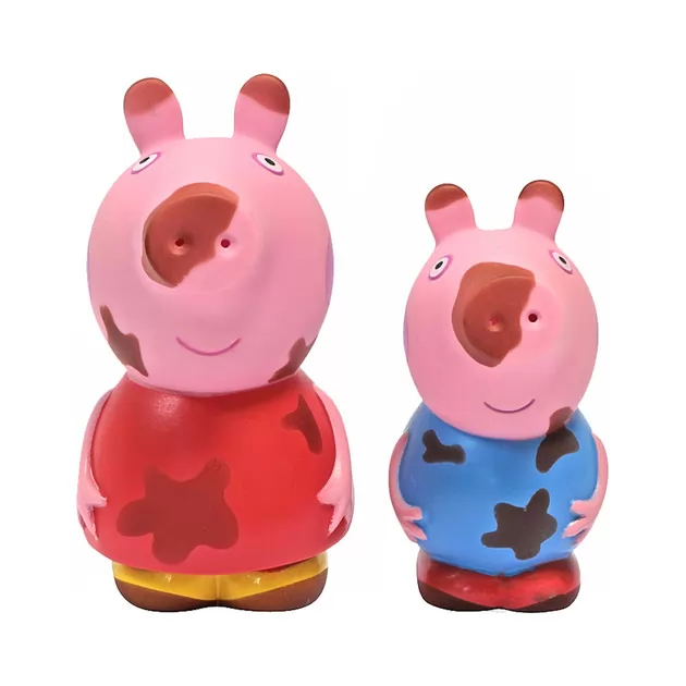 Набор игрушек-брызгунчиков PEPPA - ЧИСТЮЛЯ ИЛИ ГРЯЗНУЛЯ
