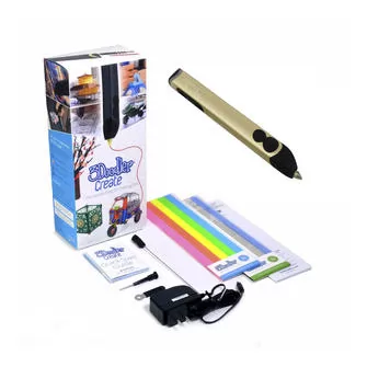 Профессиональная 3D-Ручка 3Doodler Create - Золотая