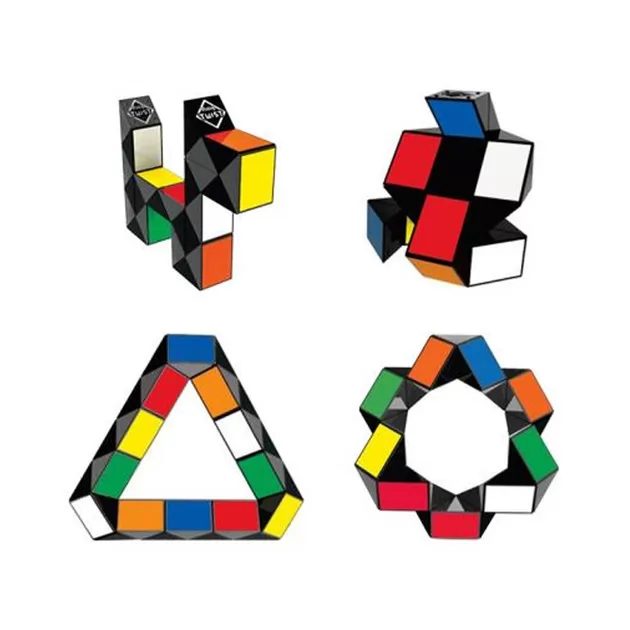 Головоломка Rubik's - Змейка (Разноцветная)