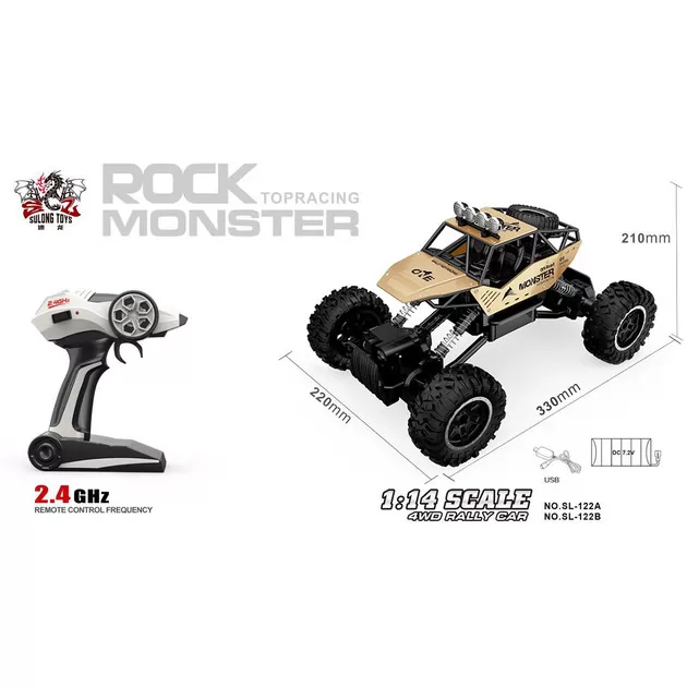 Автомобиль Off-Road Crawler  – Force (1:14)
