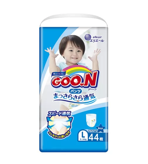 Трусики-Подгузники Goo.N Для Мальчиков Коллекция 2018(L,  9-14 Кг) - 853627_1.jpg - № 1