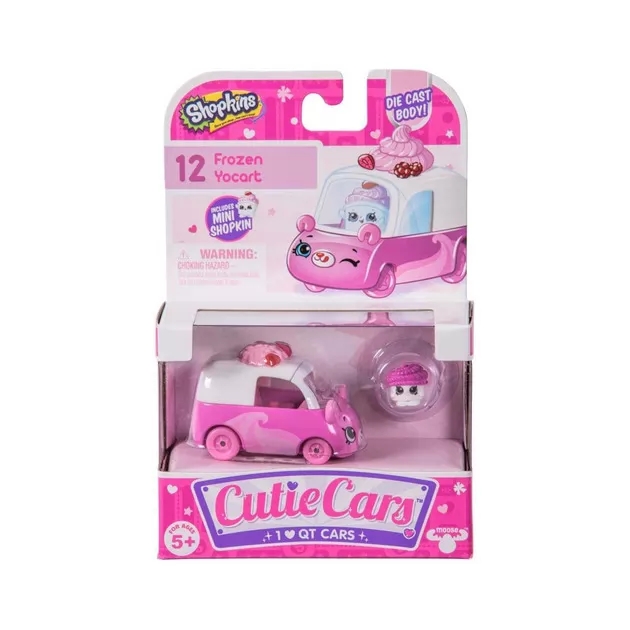 Мини-машинка SHOPKINS CUTIE CARS S1 - ЙОГУРТ-КАРТ