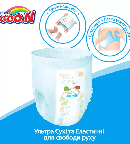 Трусики-подгузники Goo.N для девочек коллекция 2019 (XXL, 13-25 кг) - 853885_6.jpg - № 6