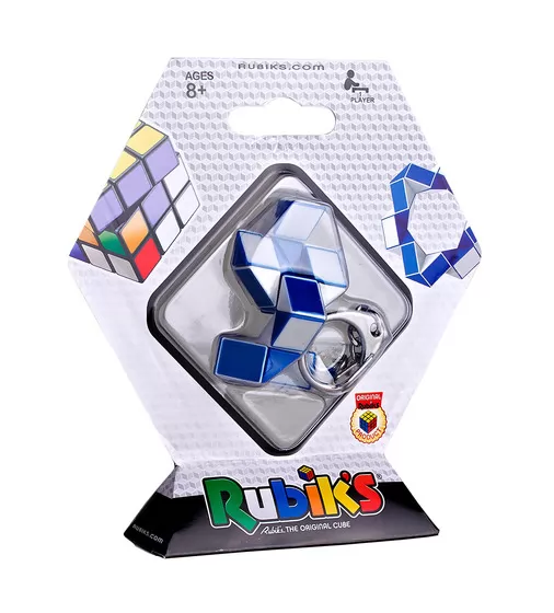 Мини-Головоломка Rubik's – Змейка Бело-Голубая - RK-000146_5.jpg - № 5
