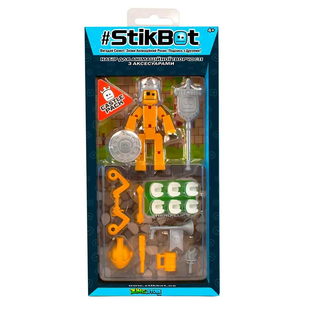 Игровой Набор Для Анимационного Творчества Stikbot S3 - Рыцарь