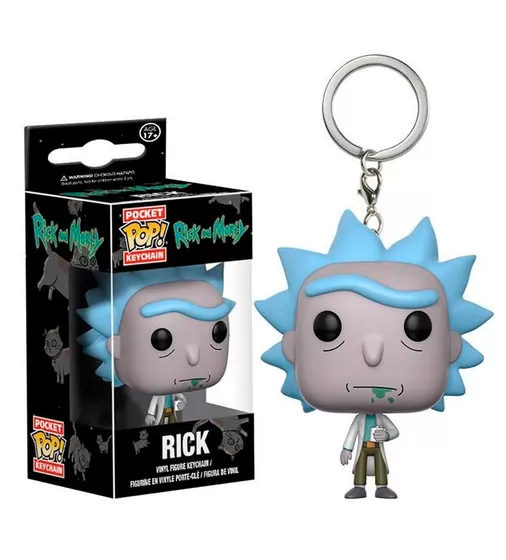 Игровая Фигурка На Клипсе Funko Pop! Cерии Рик И Морти - Рик - 12916-PK-1CQ_2.jpg - № 2