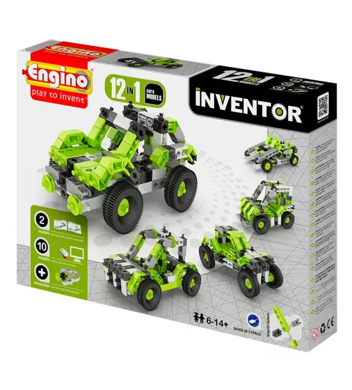 Конструктор Inventor 12 В 1 - Автомобили - 1231_1.jpg - № 1