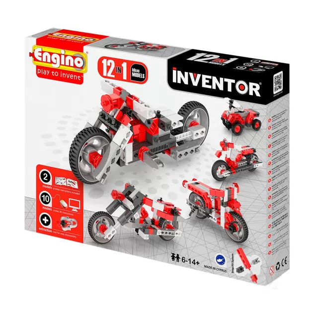 Конструктор Inventor 12 В 1 - Мотоциклы