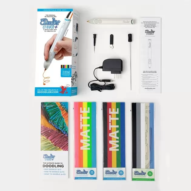 3D-Ручка 3Doodler Create Plus  Для Профессионального Использования - Серая