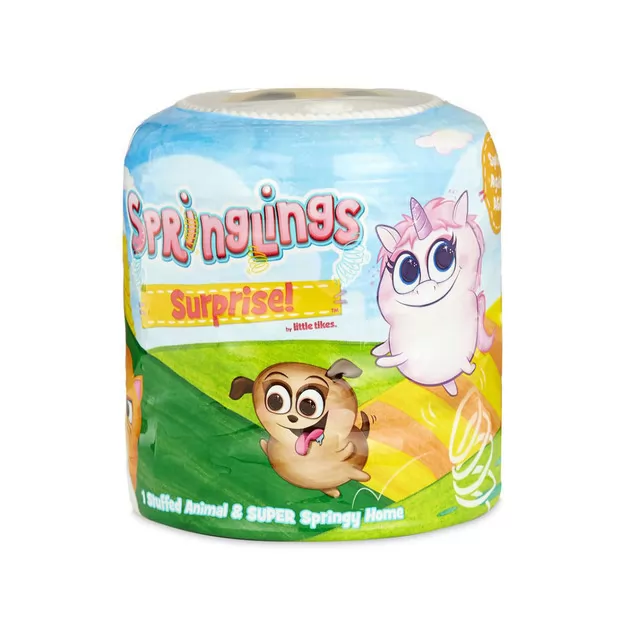 Мягкая Игрушка-Сюрприз Springlings - Забавные Зверята