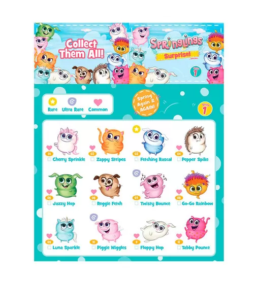 Мягкая Игрушка-Сюрприз Springlings - Забавные Зверята - 649288_2.jpg - № 2