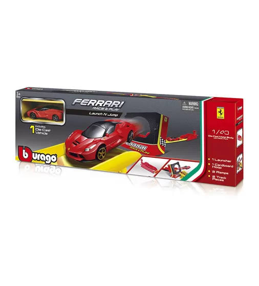 Игровой Набор - Трек Ferrari Скоростной Прыжок (1:43) - 18-31248_4.jpg - № 4