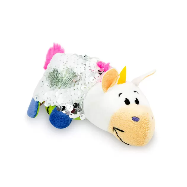 Мягкая Игрушка С Пайетками 2 В 1 - ZooPrяtki - Единорог-Дракон (12 Cm)