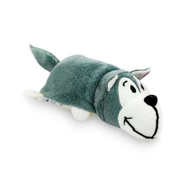 Мягкая Игрушка С Пайетками 2 В 1 - ZooPrяtki - Хаски-Полярный Медведь (12 Cm)
