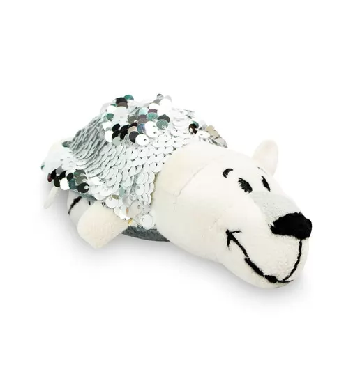 Мягкая Игрушка С Пайетками 2 В 1 - ZooPrяtki - Хаски-Полярный Медведь (12 Cm) - 558IT-ZPR_2.jpg - № 2