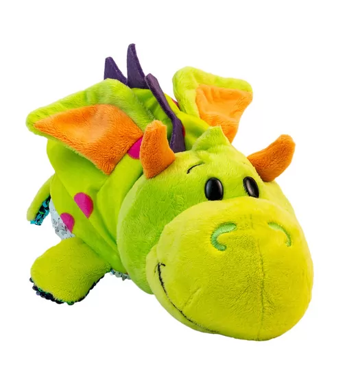 Мягкая Игрушка С Пайетками 2 В 1 - ZooPrяtki - Единорог-Дракон (30 Cm) - 5151T-ZPR_1.jpg - № 1