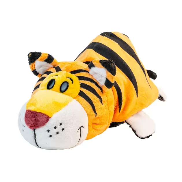 Мягкая Игрушка С Пайетками 2 В 1 - ZooPrяtki - Слон-Тигр (30 Cm)