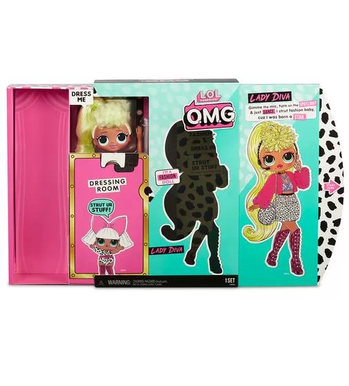 Игровой набор с куклой L.O.L. SURPRISE! серии O.M.G." - Дива" - 560562_3.jpg - № 3