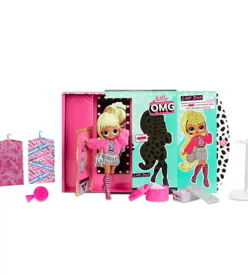 Игровой набор с куклой L.O.L. SURPRISE! серии O.M.G." - Дива" - 560562_6.jpg - № 6