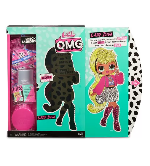 Игровой набор с куклой L.O.L. SURPRISE! серии O.M.G." - Дива" - 560562_7.jpg - № 7